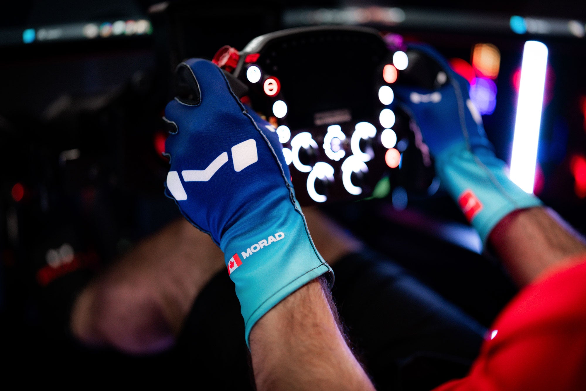 Bubbly Karting and Sim Racing Gloves