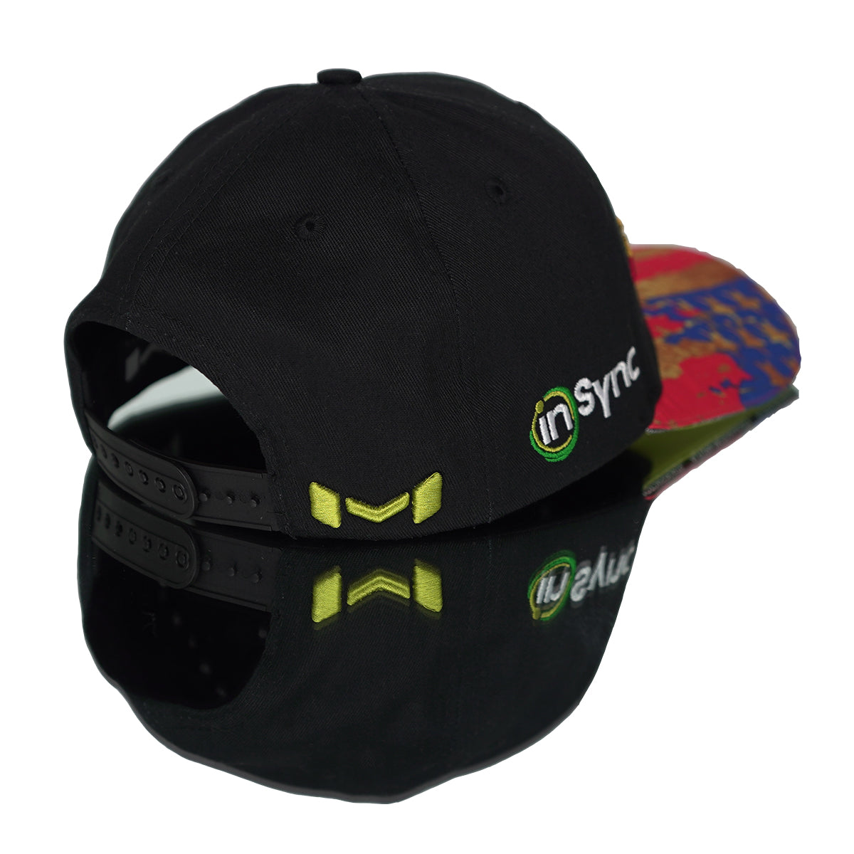 Moradness logo at the back of the Alegra Motorsports official team hat