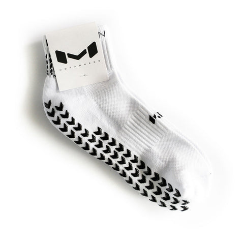 White Sim Racing Socks (Ankle)