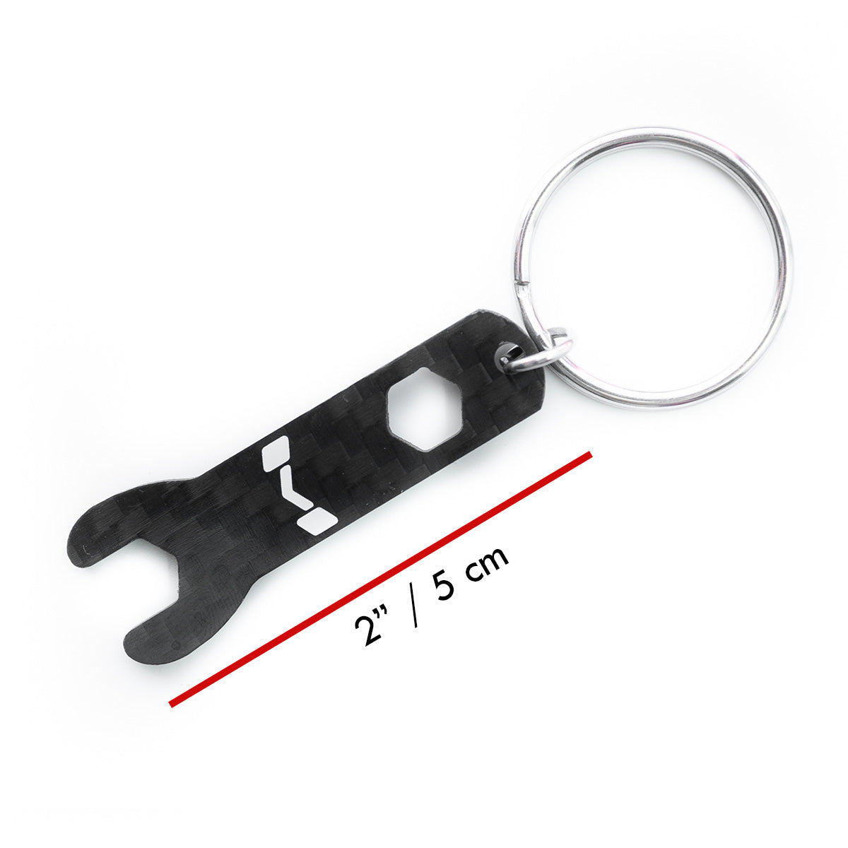Carbon Wrench Keychain