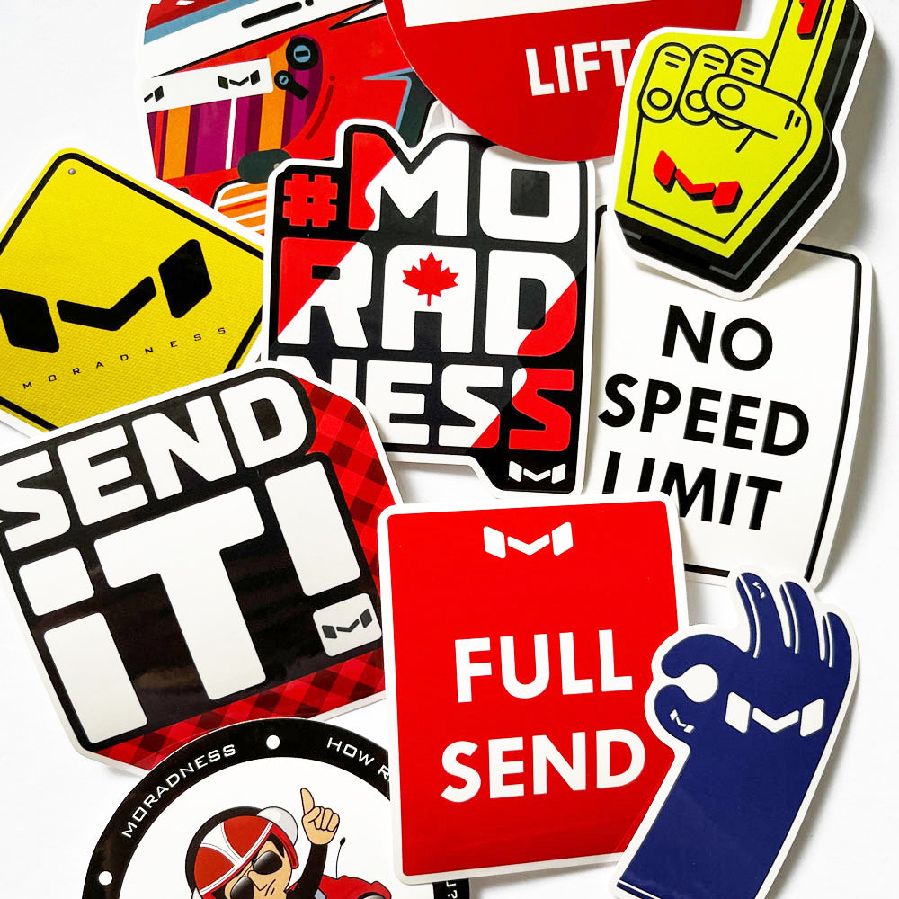 Moroder Sticker Stickers, Pins – Moradness