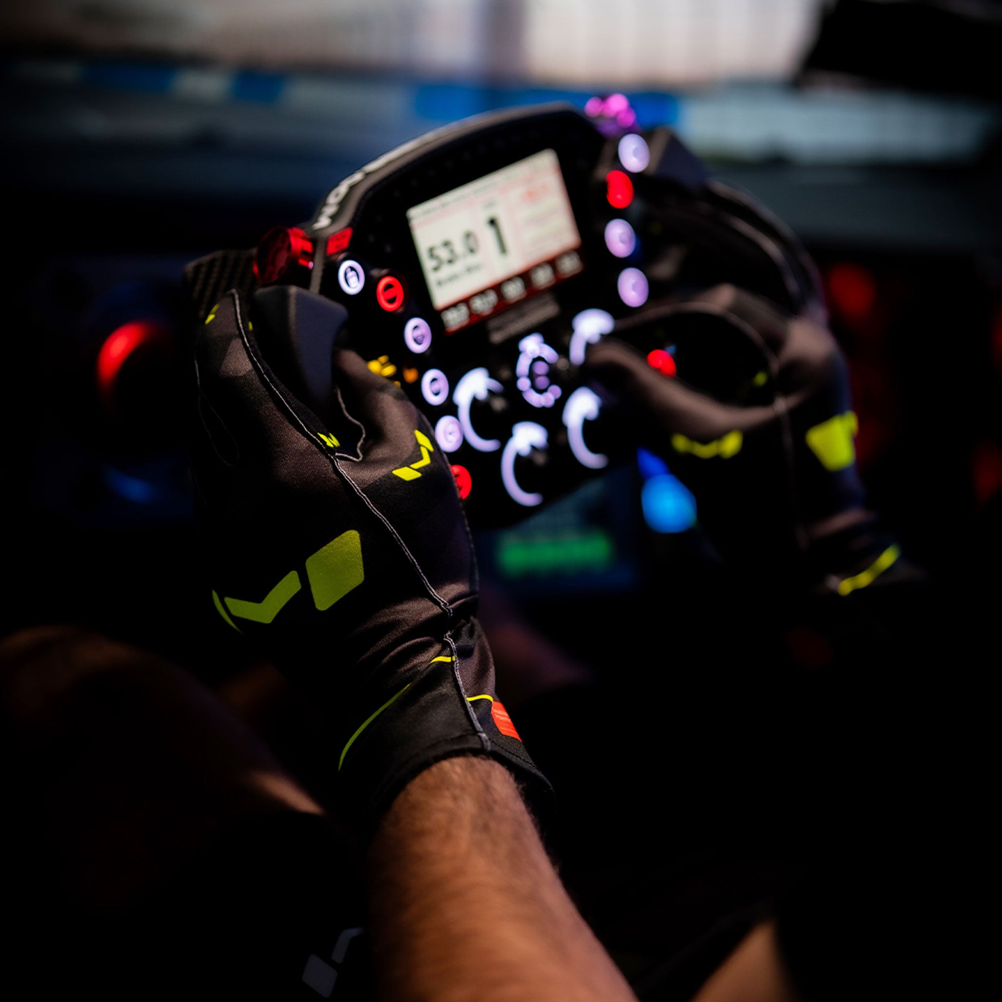 Bubbly Karting and Sim Racing Gloves