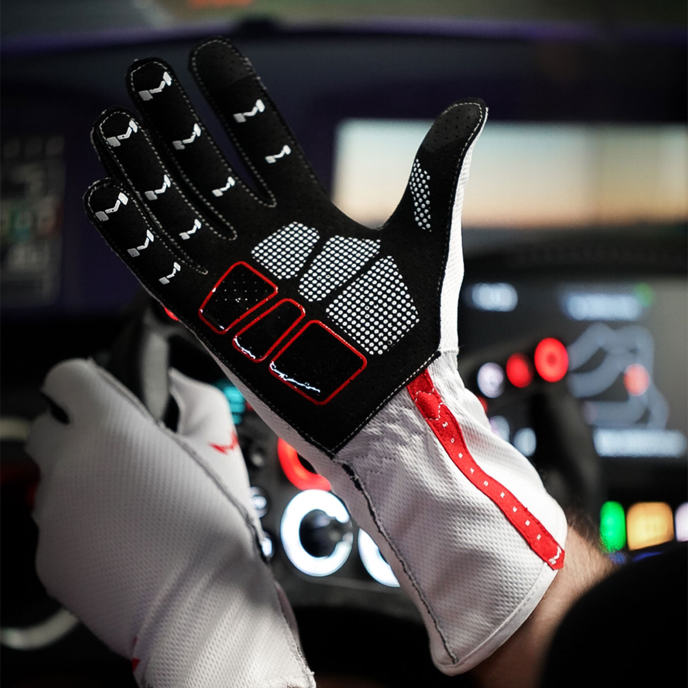 Bubbly Karting and Sim Racing Gloves