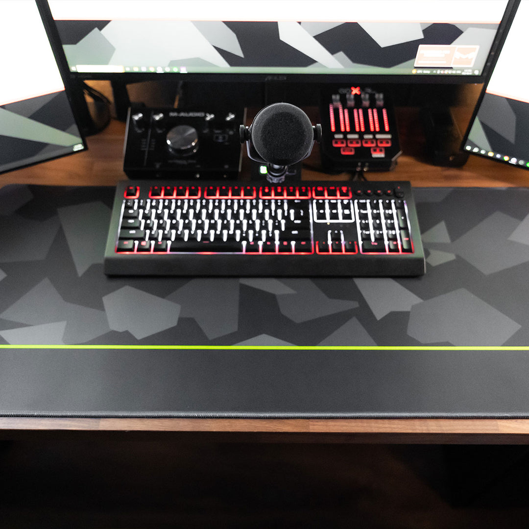 Black Camo Desk Pad