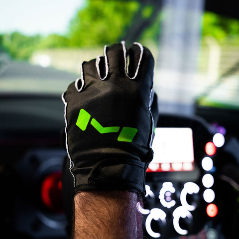 Black Camo Short Gloves