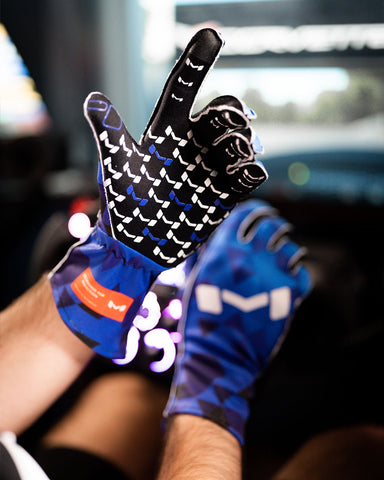 Blue Marker Gloves