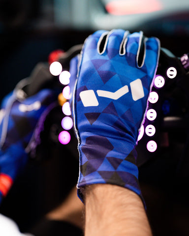 Blue Marker Gloves