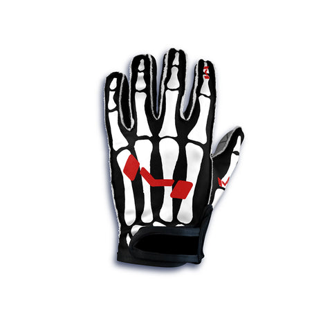 Bones Short Gloves (White)