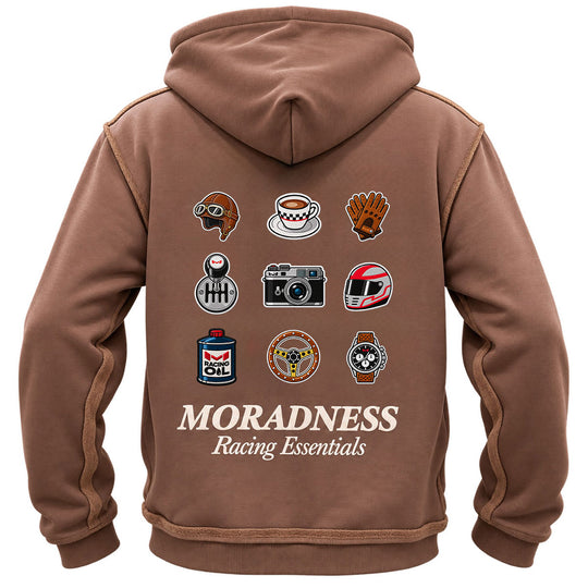 Racing Essentials Hoodie (Brown)