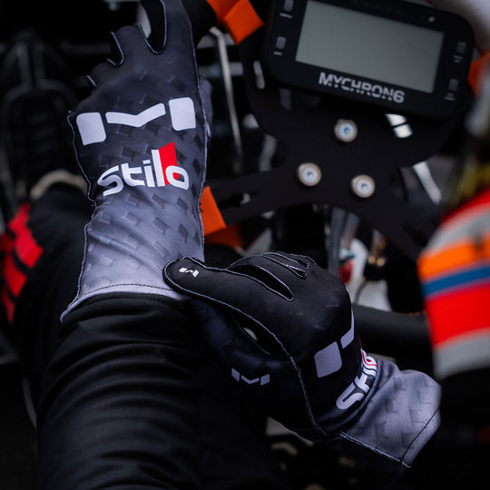Raw Carbon Gloves