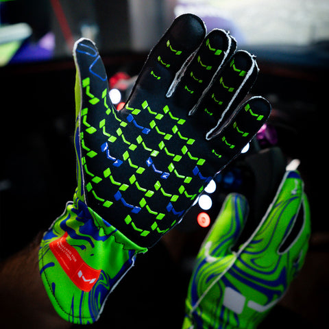 Liquid Neon Gloves
