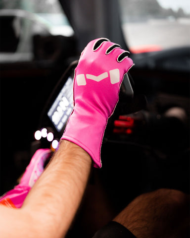 Neon Pink Gloves