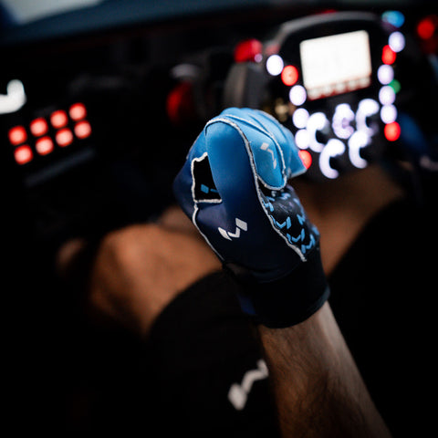 Night Racer Short Gloves