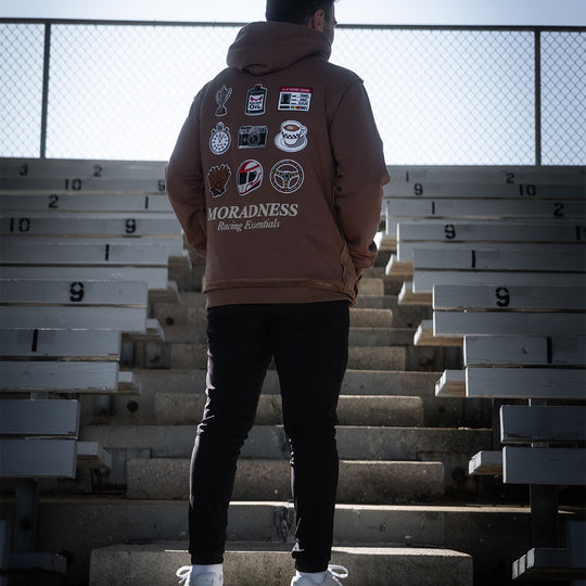 Racing Essentials Hoodie (Brown)