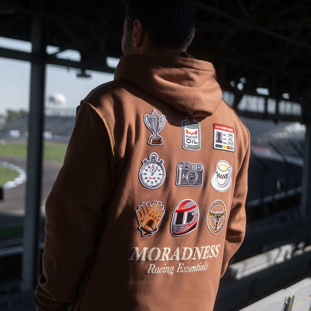 Racing Essentials Hoodie (Brown)