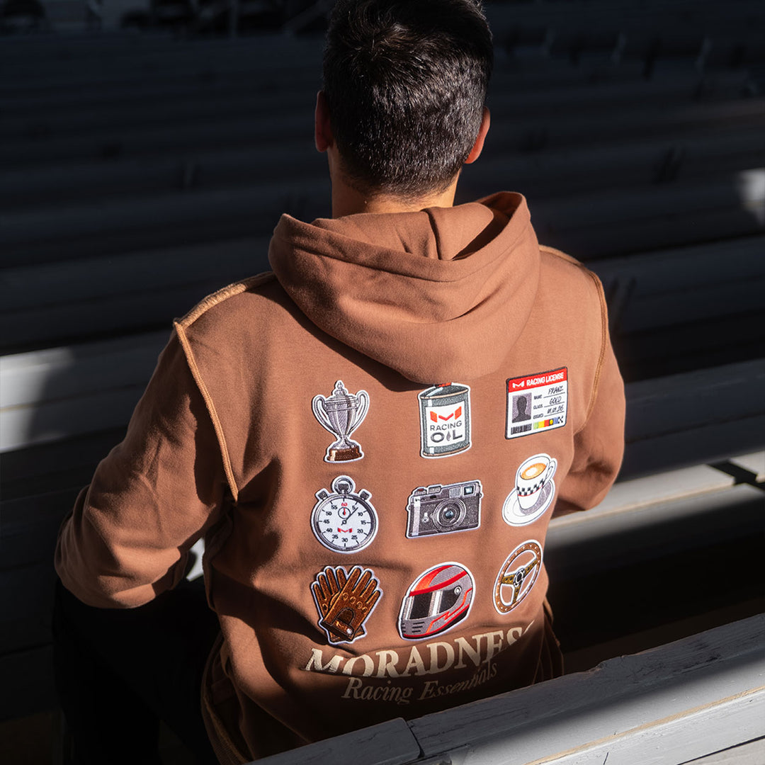 Racing Essentials Hoodie (Brown)