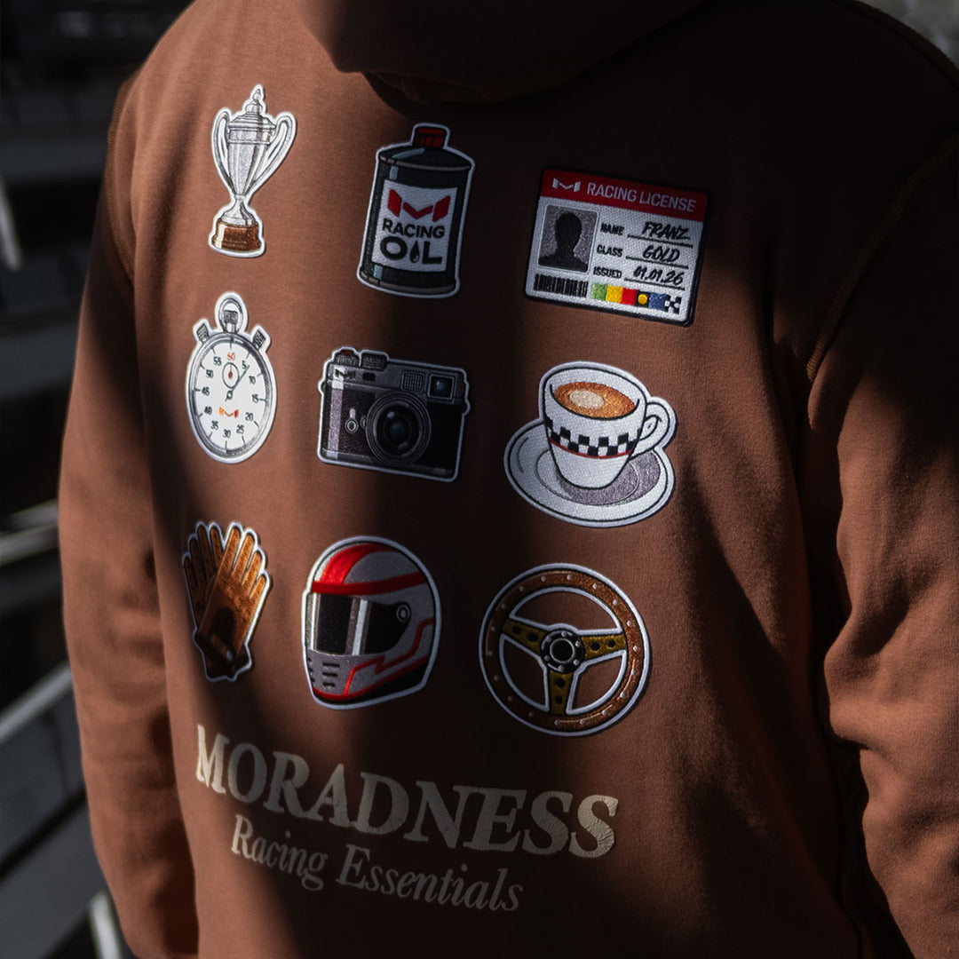 Racing Essentials Hoodie (Brown)