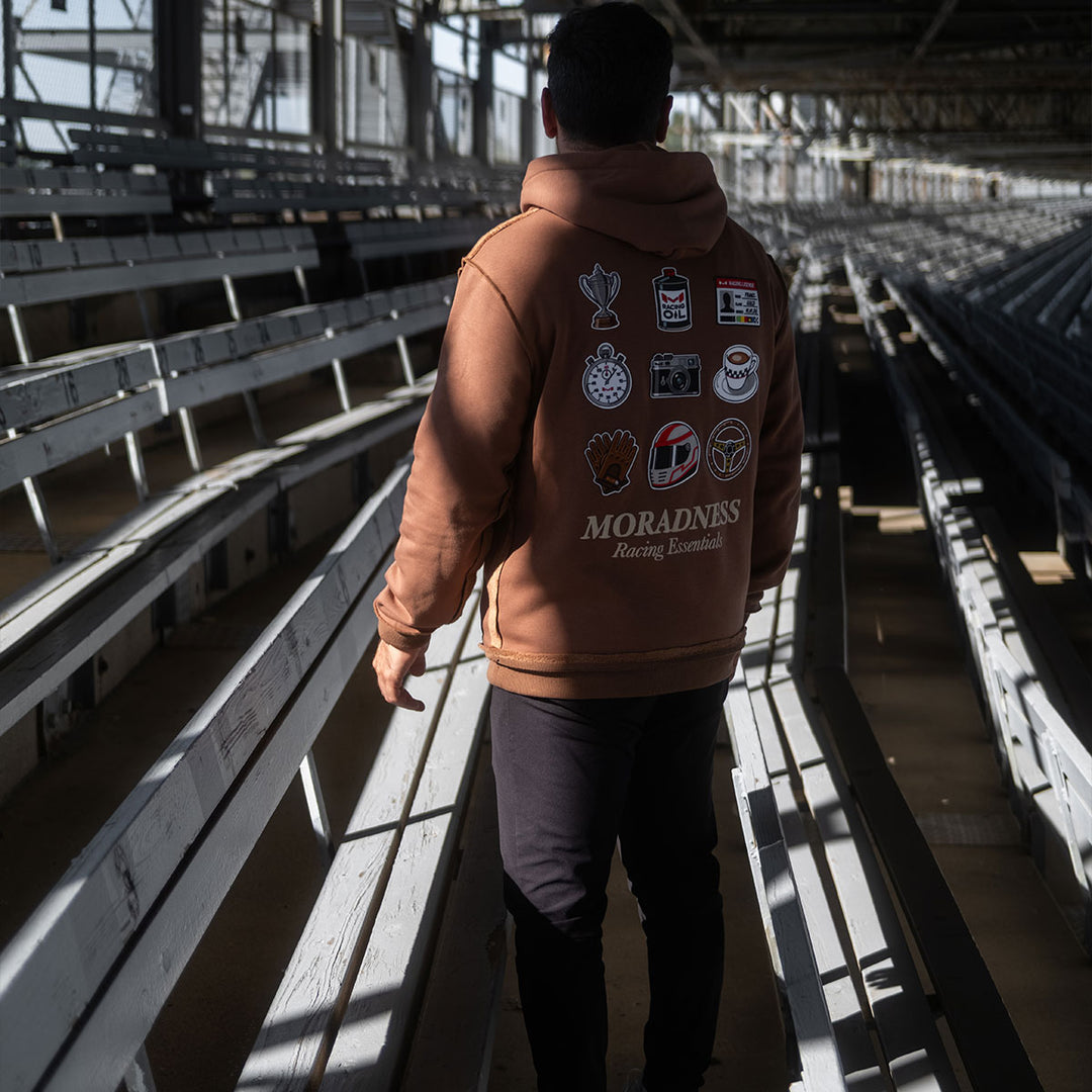 Racing Essentials Hoodie (Brown)