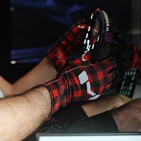 Plaid Gloves