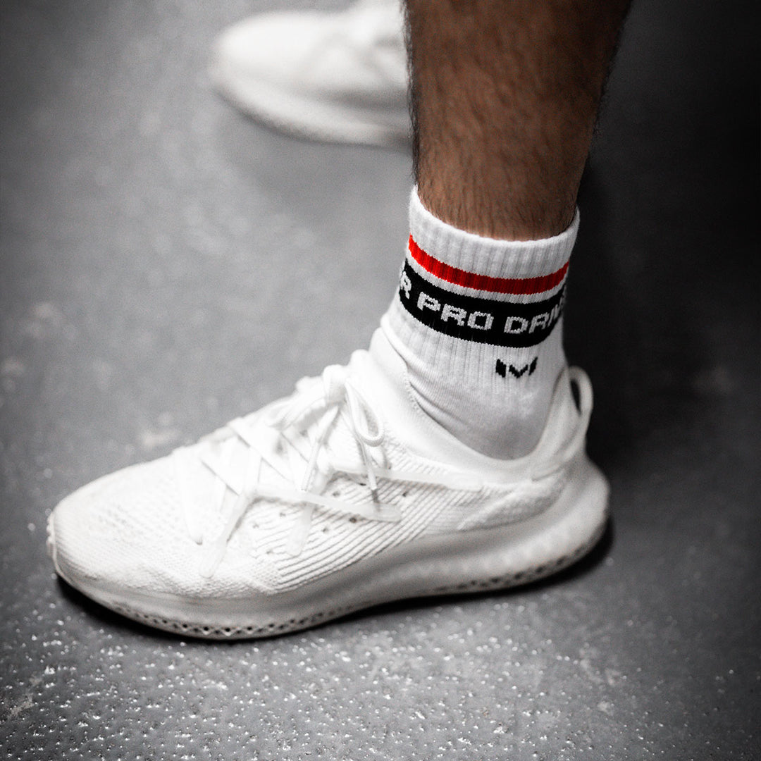 Pro Driver Socks (White)