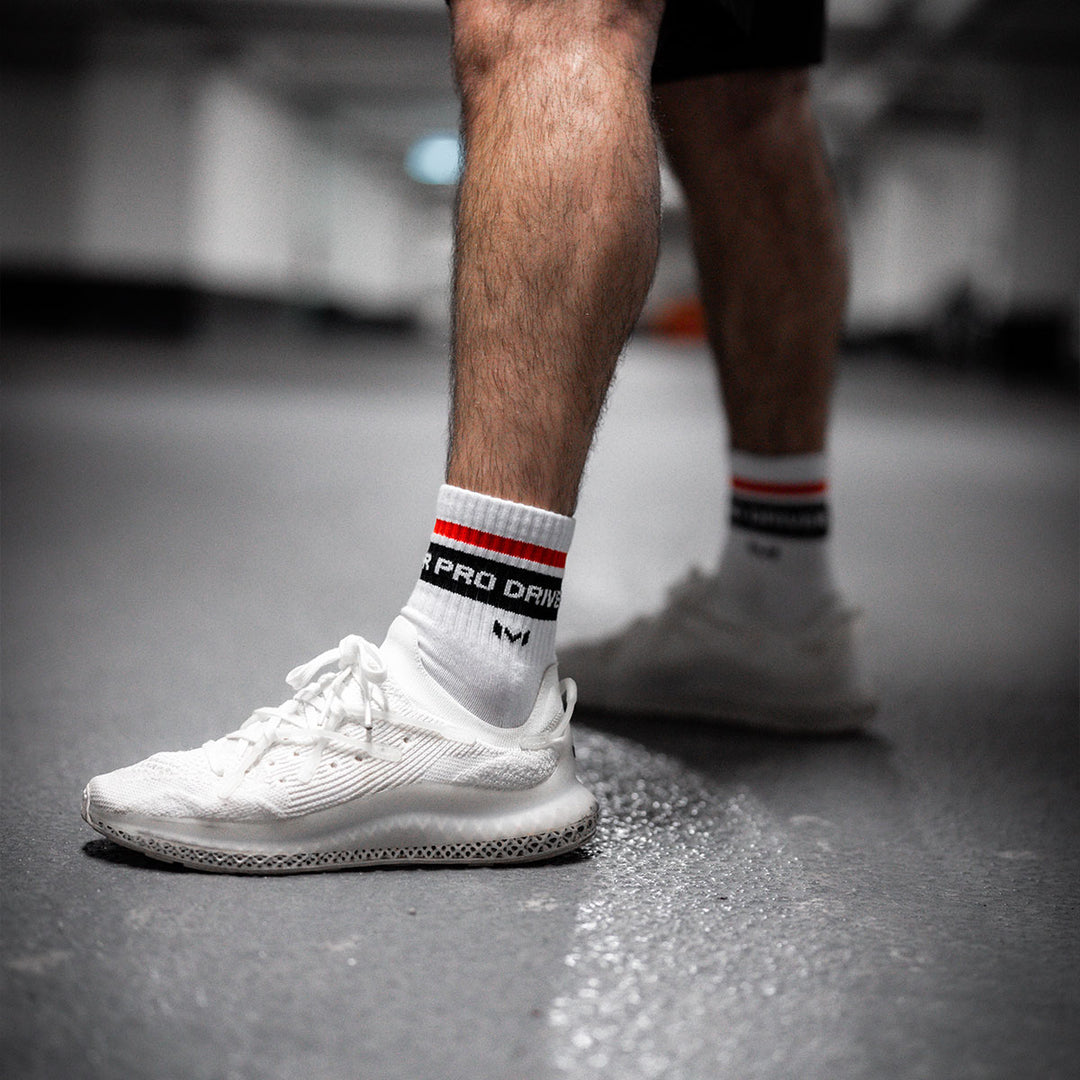 Pro Driver Socks (White)