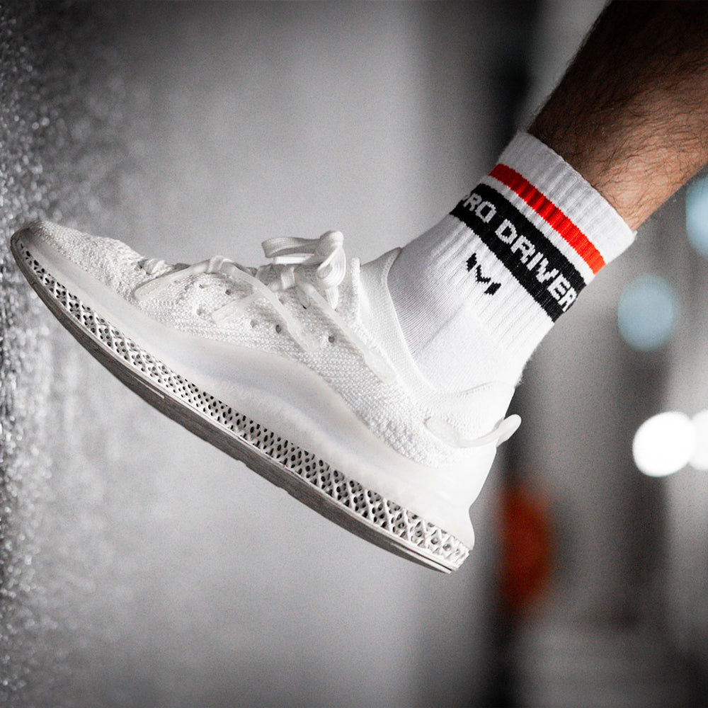 Pro Driver Socks (White)