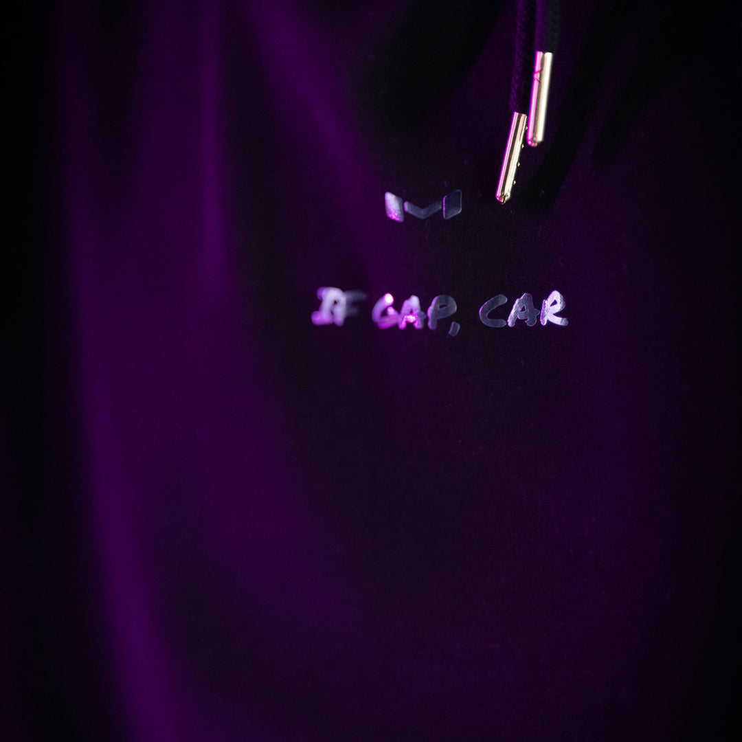 Purple Chrome Hoodie (Black)