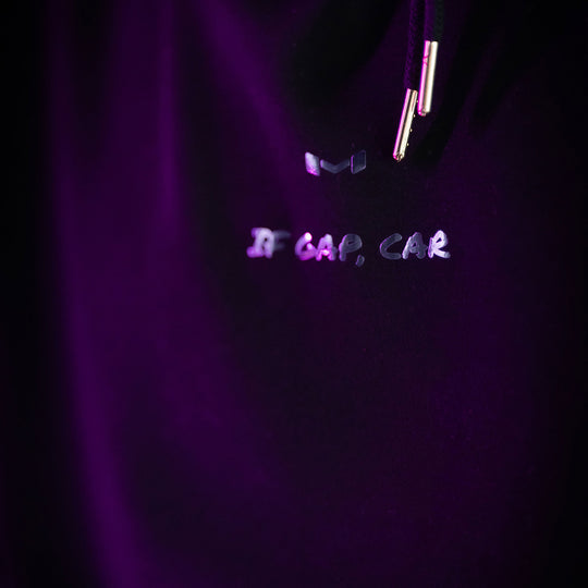 Purple Chrome Hoodie (Black)