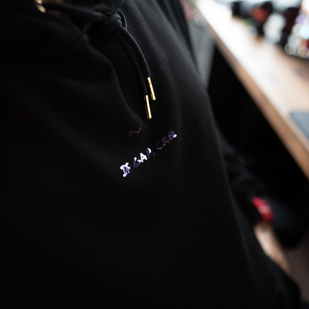 Purple Chrome Hoodie (Black)