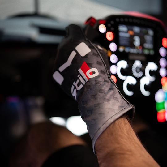 Raw Carbon Gloves