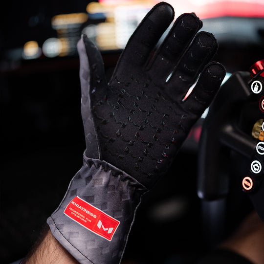 Raw Carbon Gloves