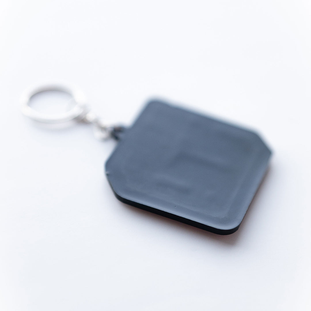 Send It Rubber Keychain