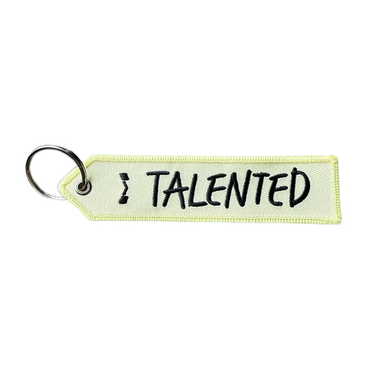 Talented Tag Keychain