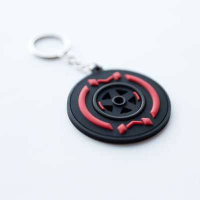Tire Rubber Keychain