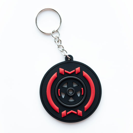 Tire Rubber Keychain