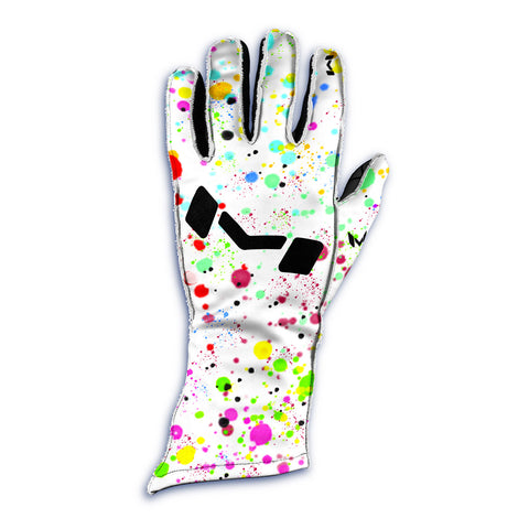 White Aero Paint Gloves