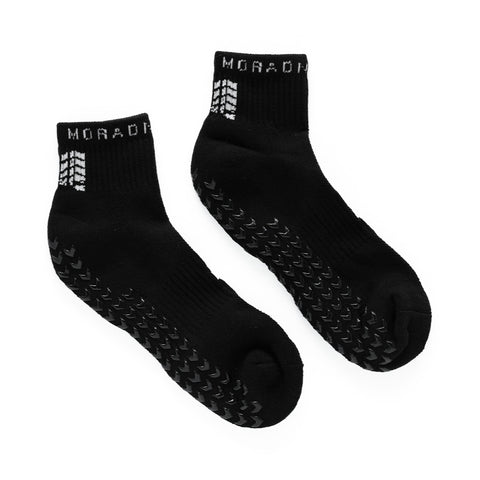 Classic Wool Ankle Socks - Black