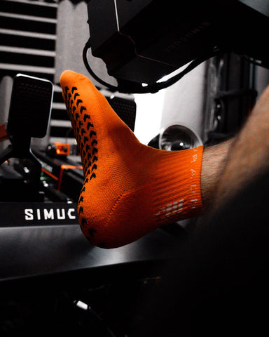 Orange Sim Socks (Ankle)