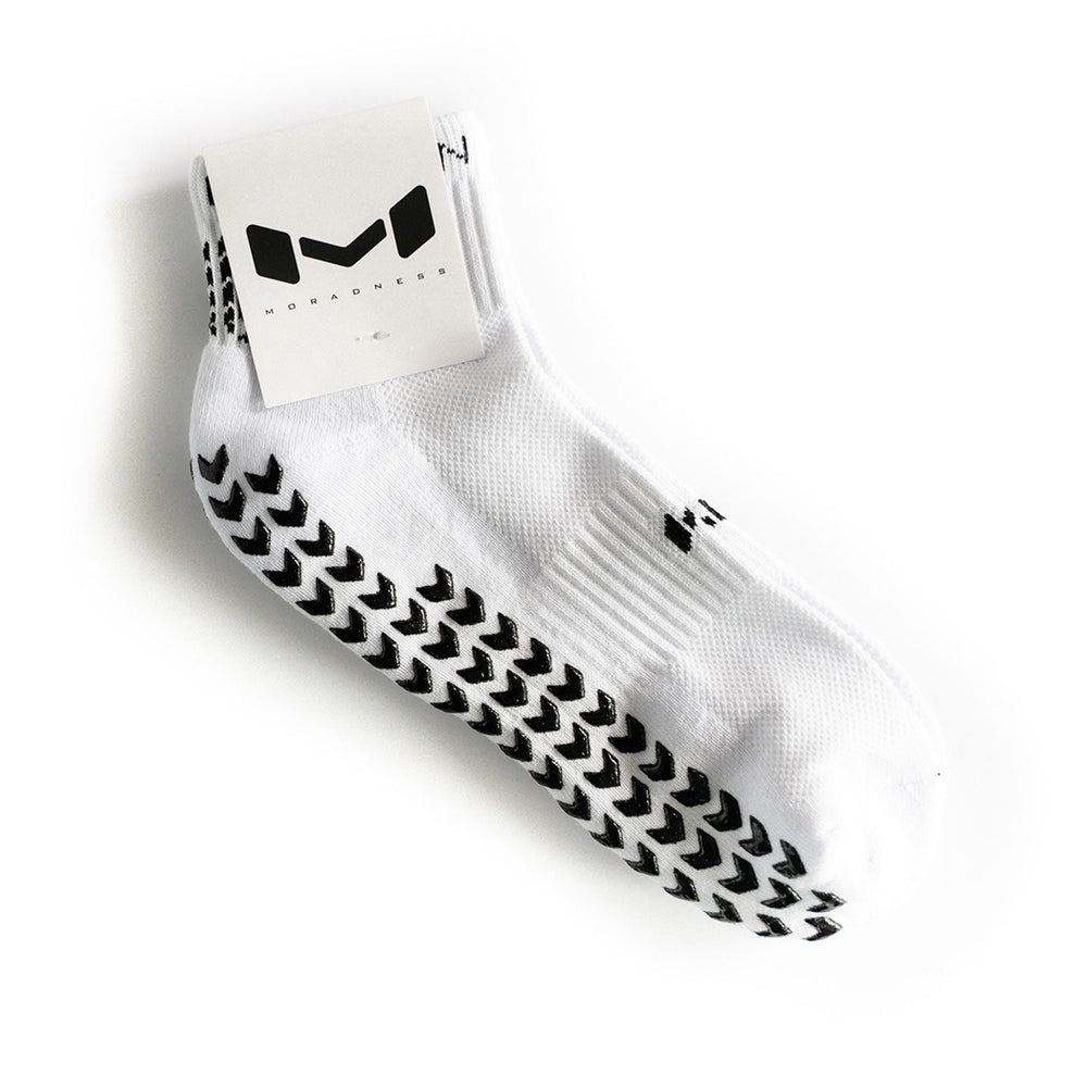 White Sim Racing Socks (Ankle)