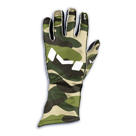 Green Camo Gloves