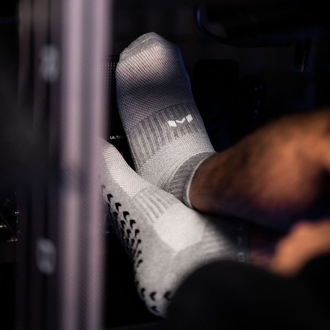 Grey Sim Racing Socks (Ankle)