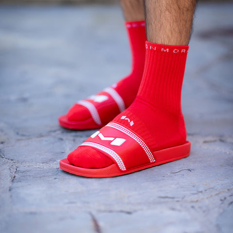 Men's Classic Red Slides