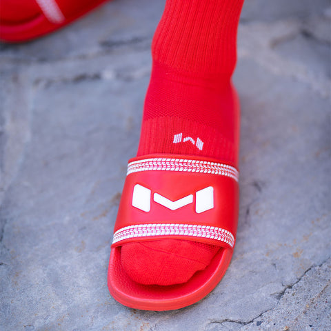 Men's Classic Red Slides