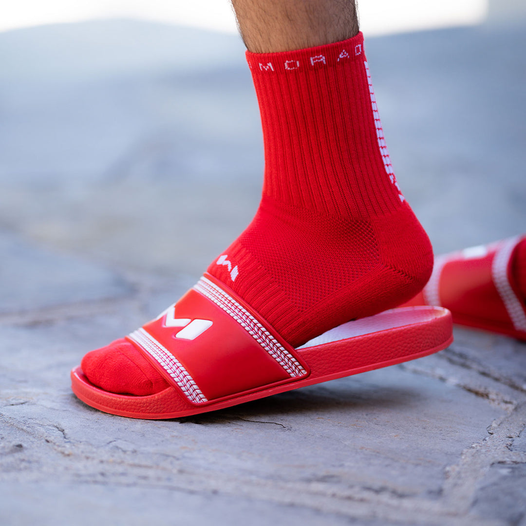 Men's Classic Red Slides