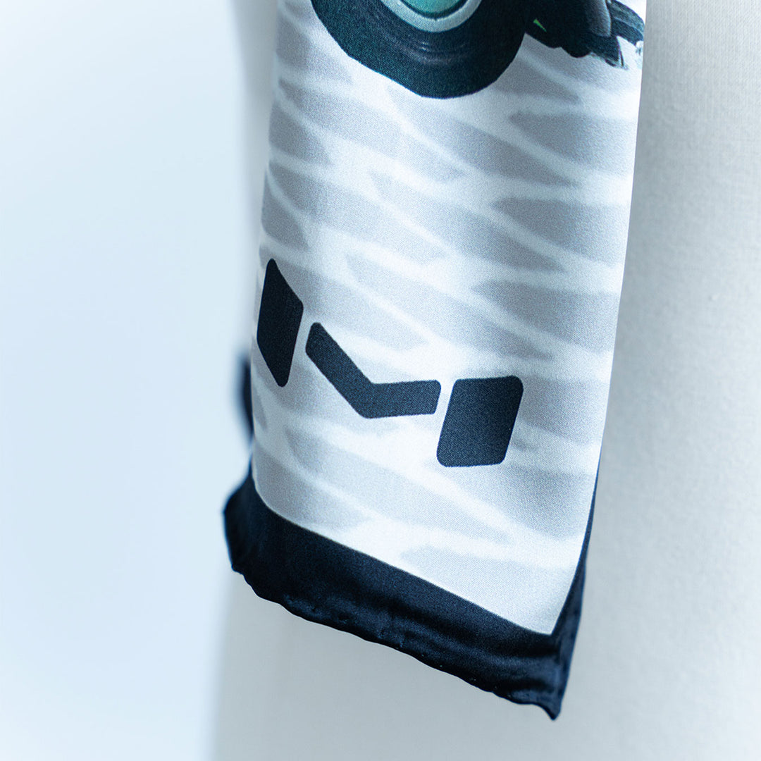 Vintage Cars Silk Scarf