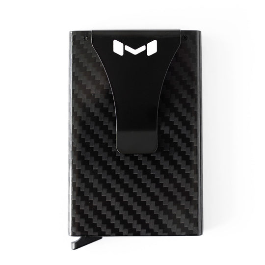 Carbon Fiber Pop Up Wallet